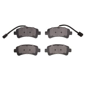Ram Promaster 3500 Brake Pads - Rear - R1 Concepts - Semi Met - `14-`21